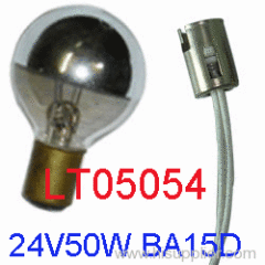 Dr. Fischer 302542950 24V 50W Ba15d shadowless lamp ,Guerra 0376/6 ba15d lamp 24v 50w