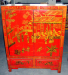 Oriental antique cabinet