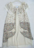 silk floral print dress