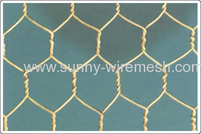 galvanzied hexagonal wire mesh