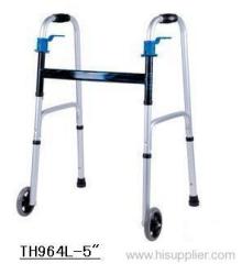 Adult two-gap folding walker