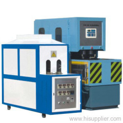 Semiatuomatic bottle blow molding machine