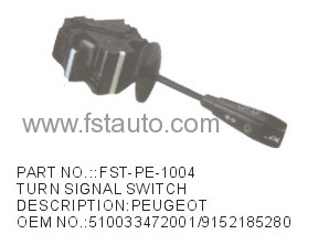 TURN SIGNAL SWITCH PEUGEOT 510033472001