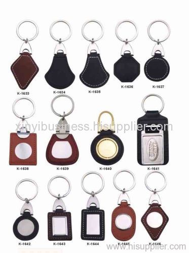 leather keychain