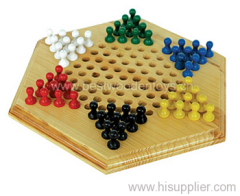 Wooden Checkers