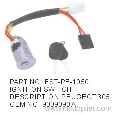 IGNITION SWITCH FOR PEUGEOT 305