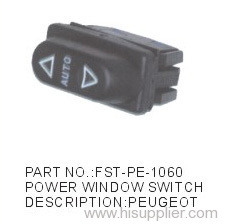 PEUGEOT POWER WINDOW SWITCH