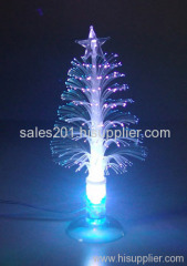 USB mini fiber christmas tree