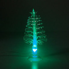 USB mini fiber christmas tree