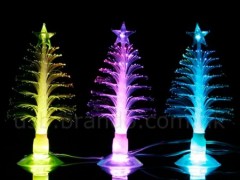 USB mini fiber christmas tree