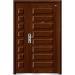 non standard wood steel door