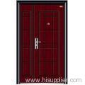 non standard wood steel door