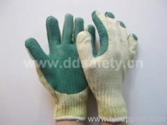 Safety cotton&latex glove