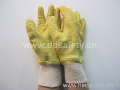 Safety cotton with latex glove