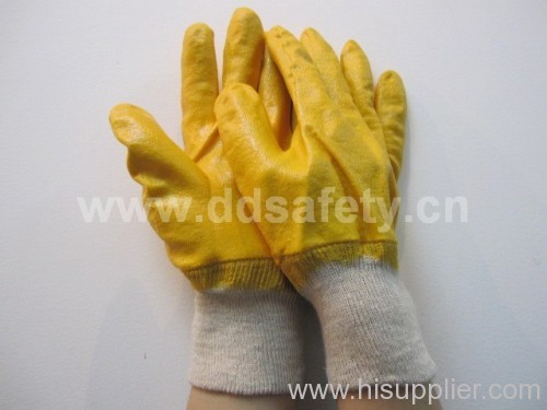 cotton with nitrile glove