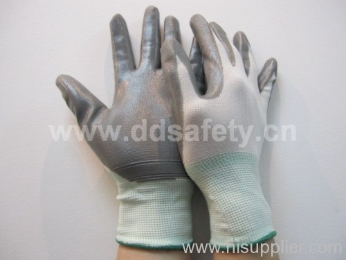 Nylon with nitrile glove