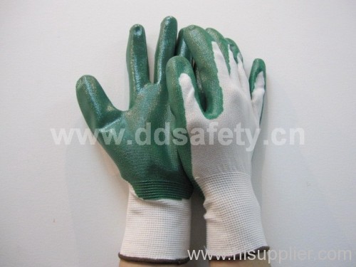Nylon with nitrile glove