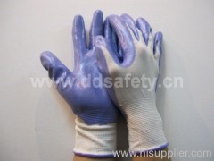 Nylon with nitrile glove