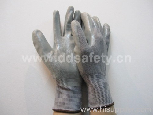 Nylon with nitrile glove