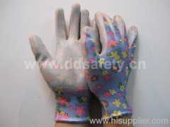 Nylon with nitrile glove