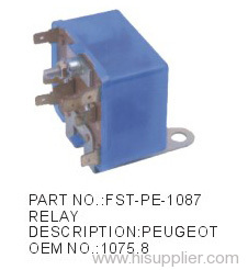 HORN RELAY PEUGEOT