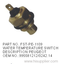 Water Temperature Switches PEUGEOT CAR