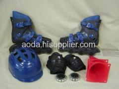 plastic skate set