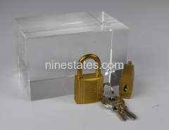 package full brass padlock