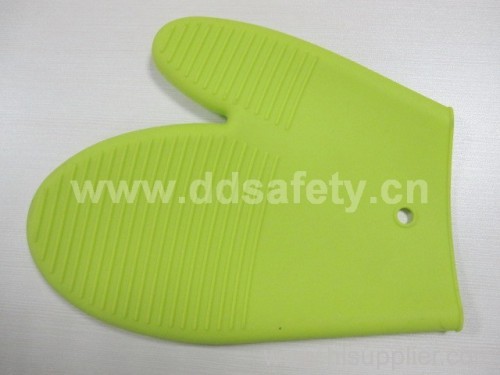 silicone green glove