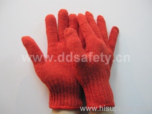 string knitted glove