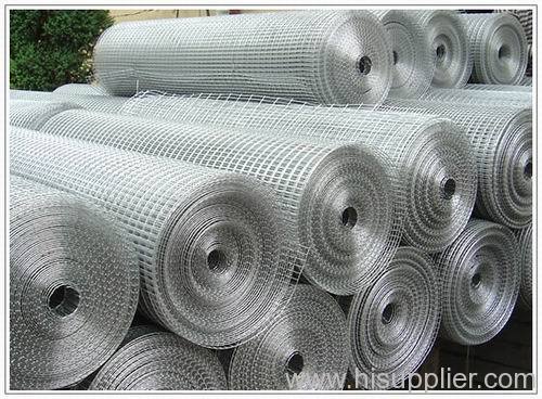 hot dipped galvanized welded wire mesh