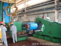 steel coil coated line