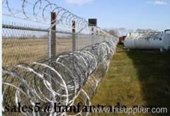 barbed razor wire