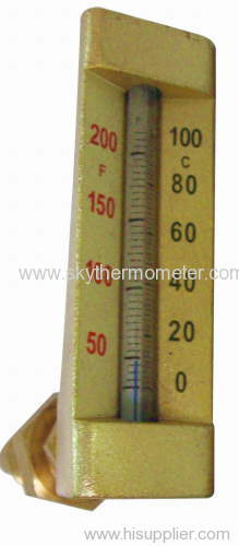 SS bimetal thermometer