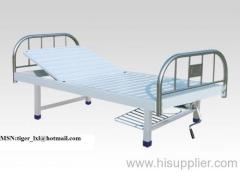 Single shake hospital bed