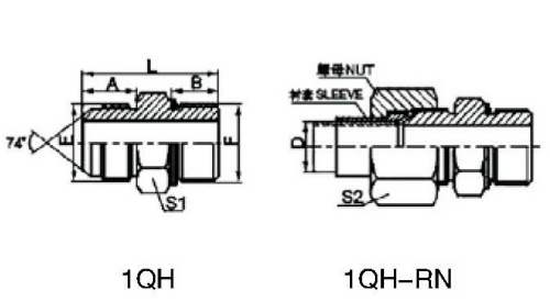 metric male fitting