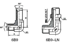 elbow male seat bulkhead