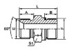 BSP MALE DOUBLE USE FOR 60°