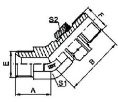 hydraulic compression fitting