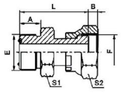 braided hose fittings