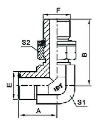 hydraulic adapter fitting