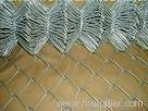 galvanized chain link fence