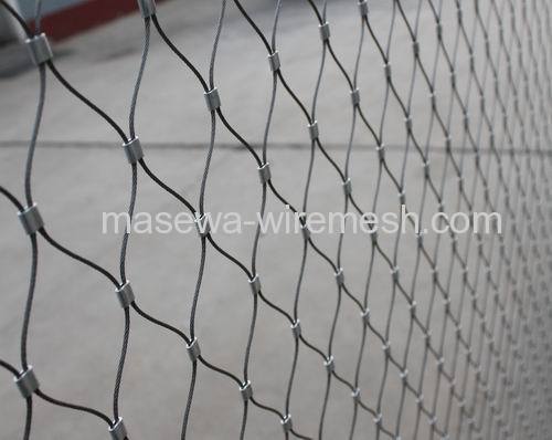 stainless steel rope mesh X tend mesh zoo mesh 