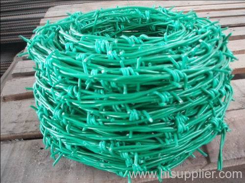 PVC barbed wires