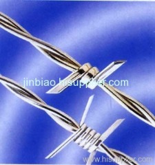 galvanized barbed iron wire