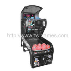 Hoop basketball machine