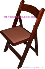 fruitwood padded chair