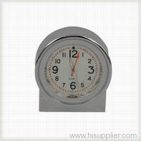 mini metal table clock camera