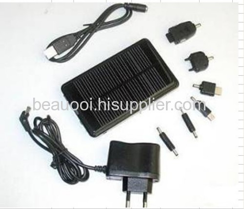 Solar charger for mobile phone (1800MAH)