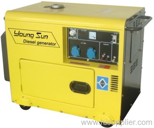 3KVA silent type diesel generator